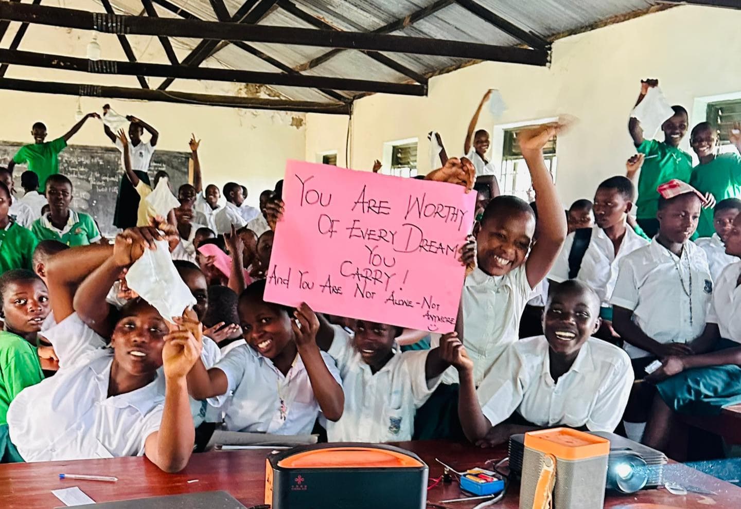 Adolescent girls in Uganda